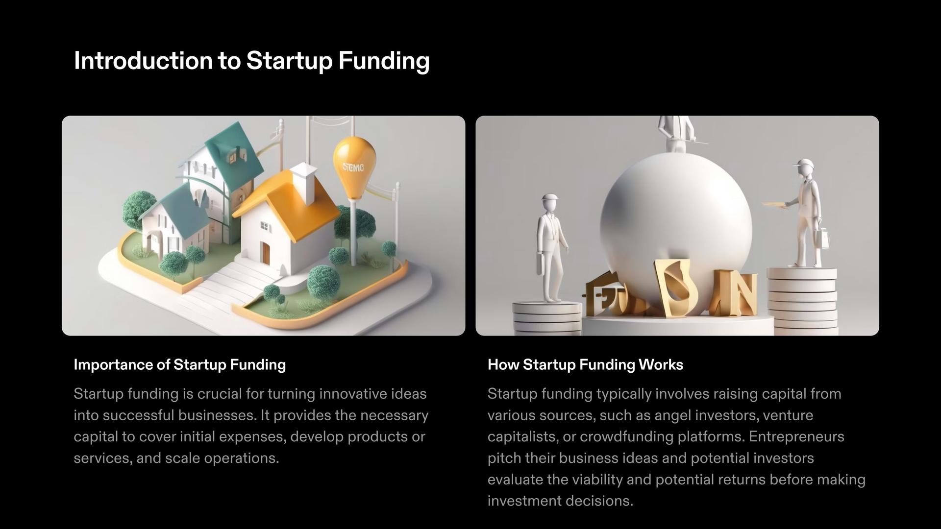 Introduction to startup funding